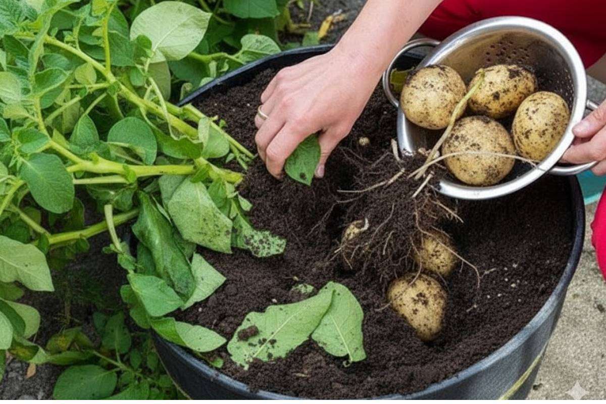 Right Way To Grow Potatoes At Home