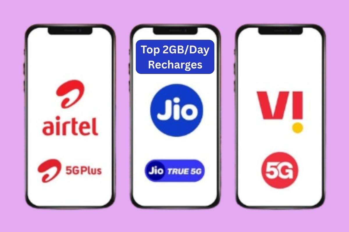 jio airtel vi 2gb per day plans