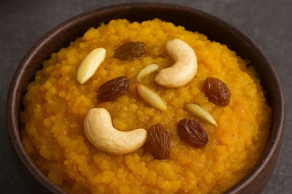 kachchi haldi ka halwa