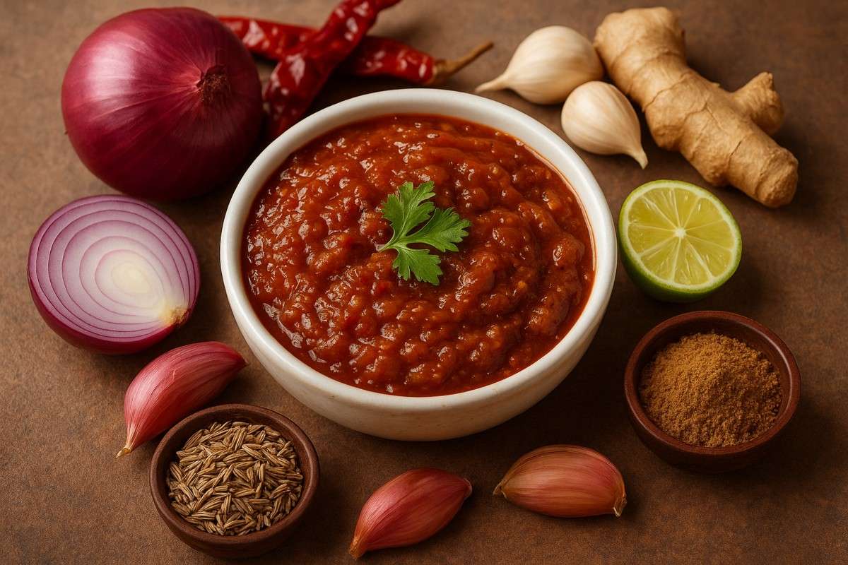 masala pyaaj chutney recipe