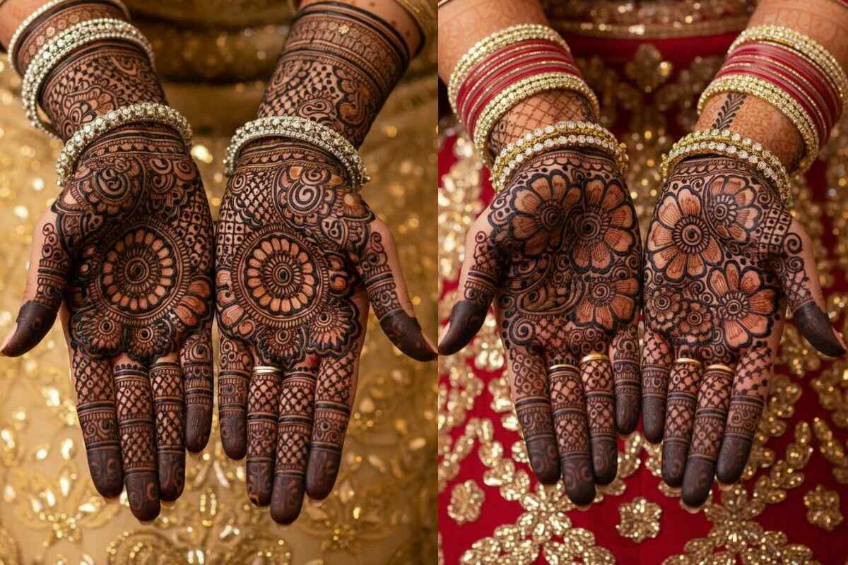 Mehndi Design Easy And Beautiful: आर्टिस्ट की तरह आप भी लगा लेंगी मेहंदी, यहां देखें सिंपल और ब्यूटीफुल डिजाइन 4 Full Hand Mehndi Design