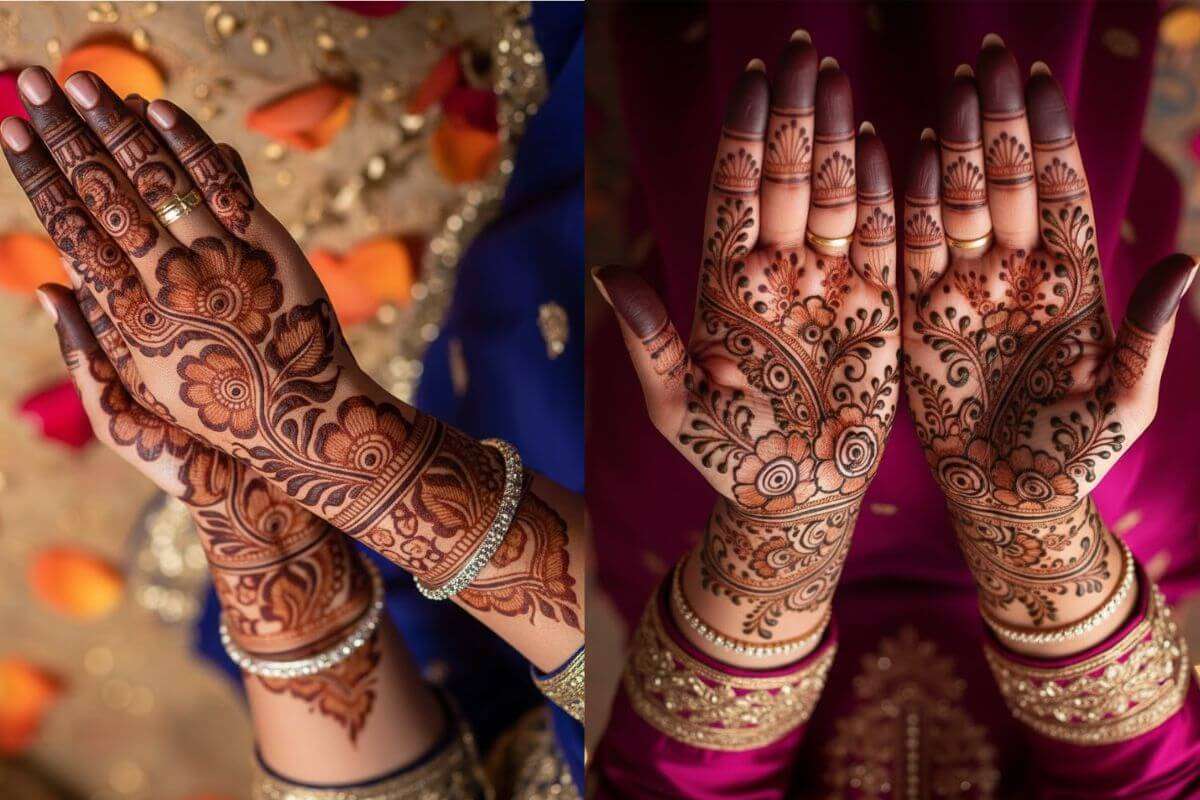 Mehndi Design Easy And Beautiful: आर्टिस्ट की तरह आप भी लगा लेंगी मेहंदी, यहां देखें सिंपल और ब्यूटीफुल डिजाइन 2 Mehndi Design 1 1