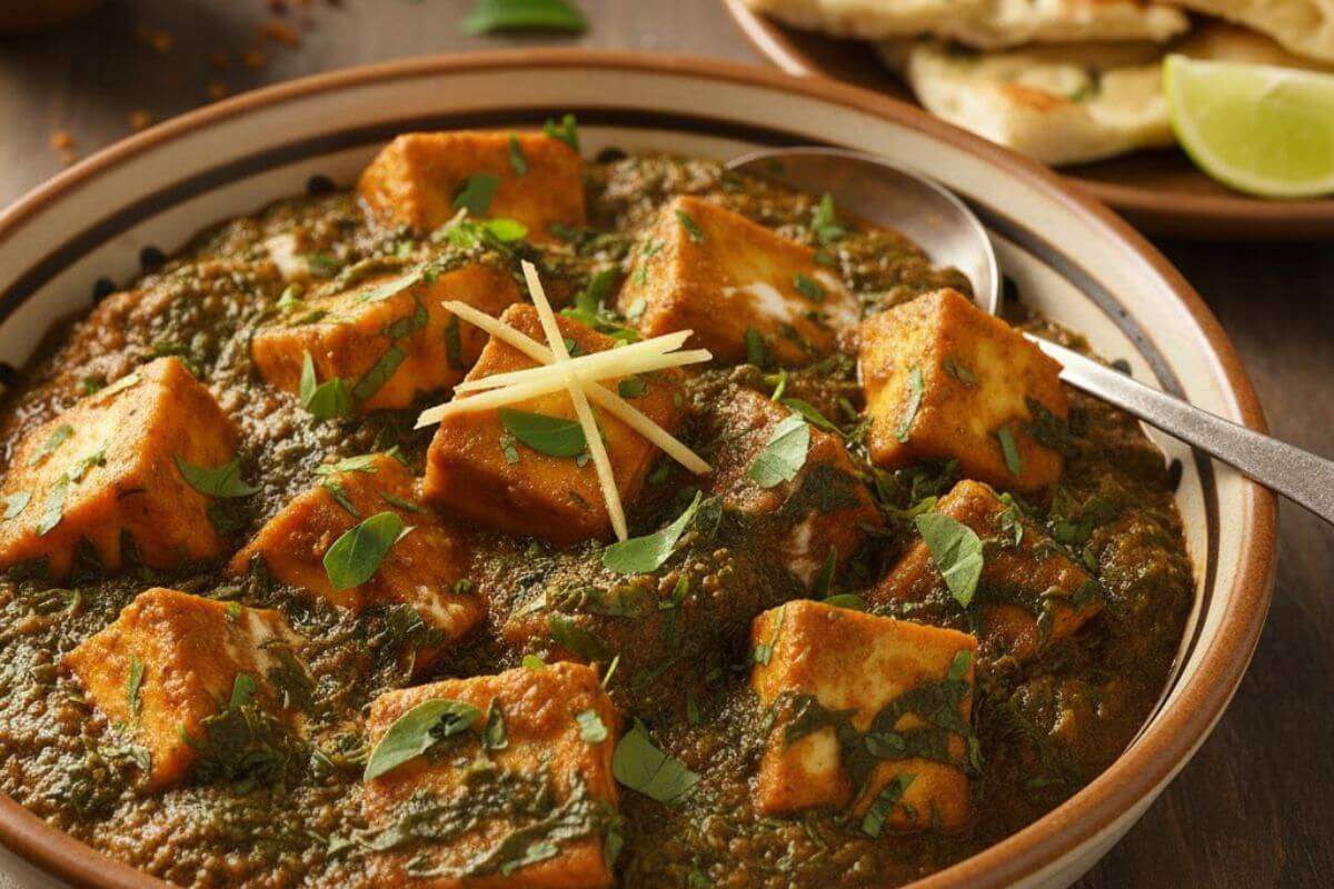 methi paneer image