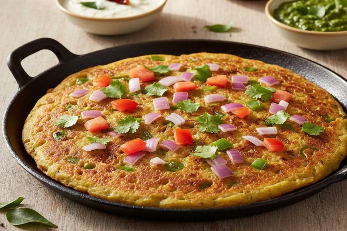 moong dal uttapam recipe