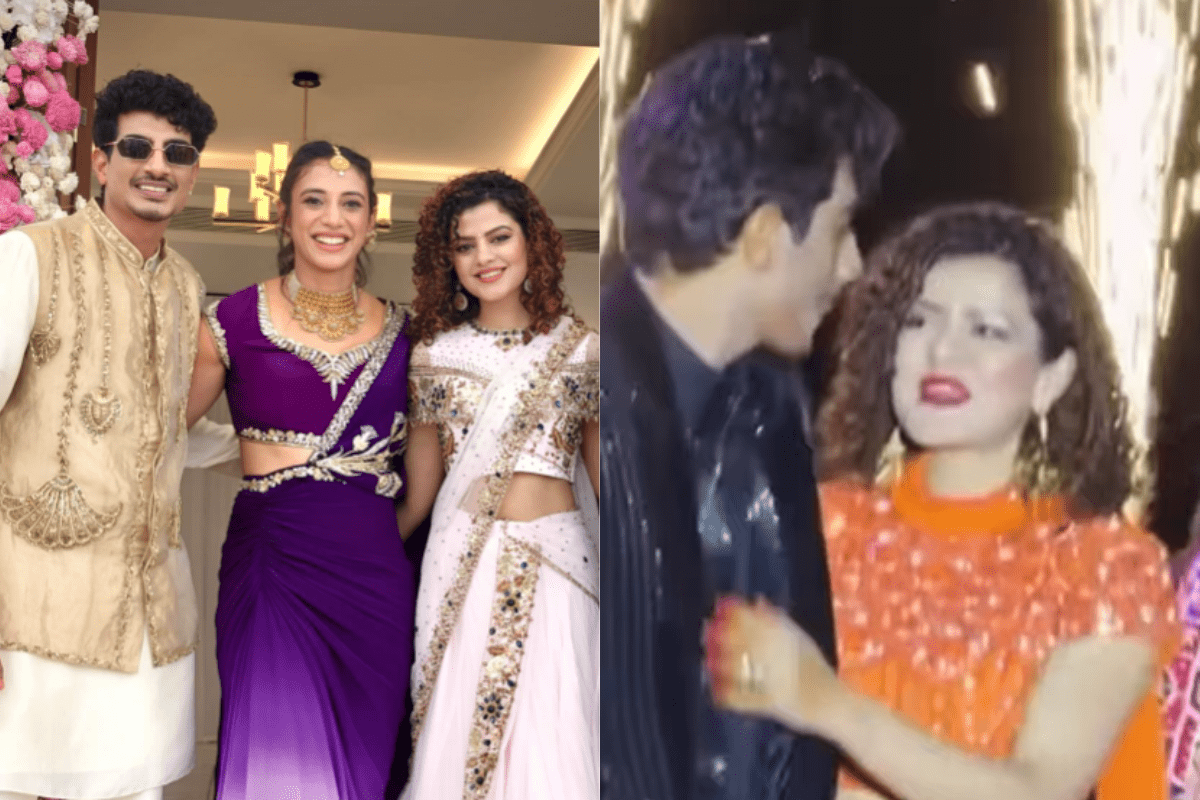 palak muchchal dance at palash and smriti sangeet