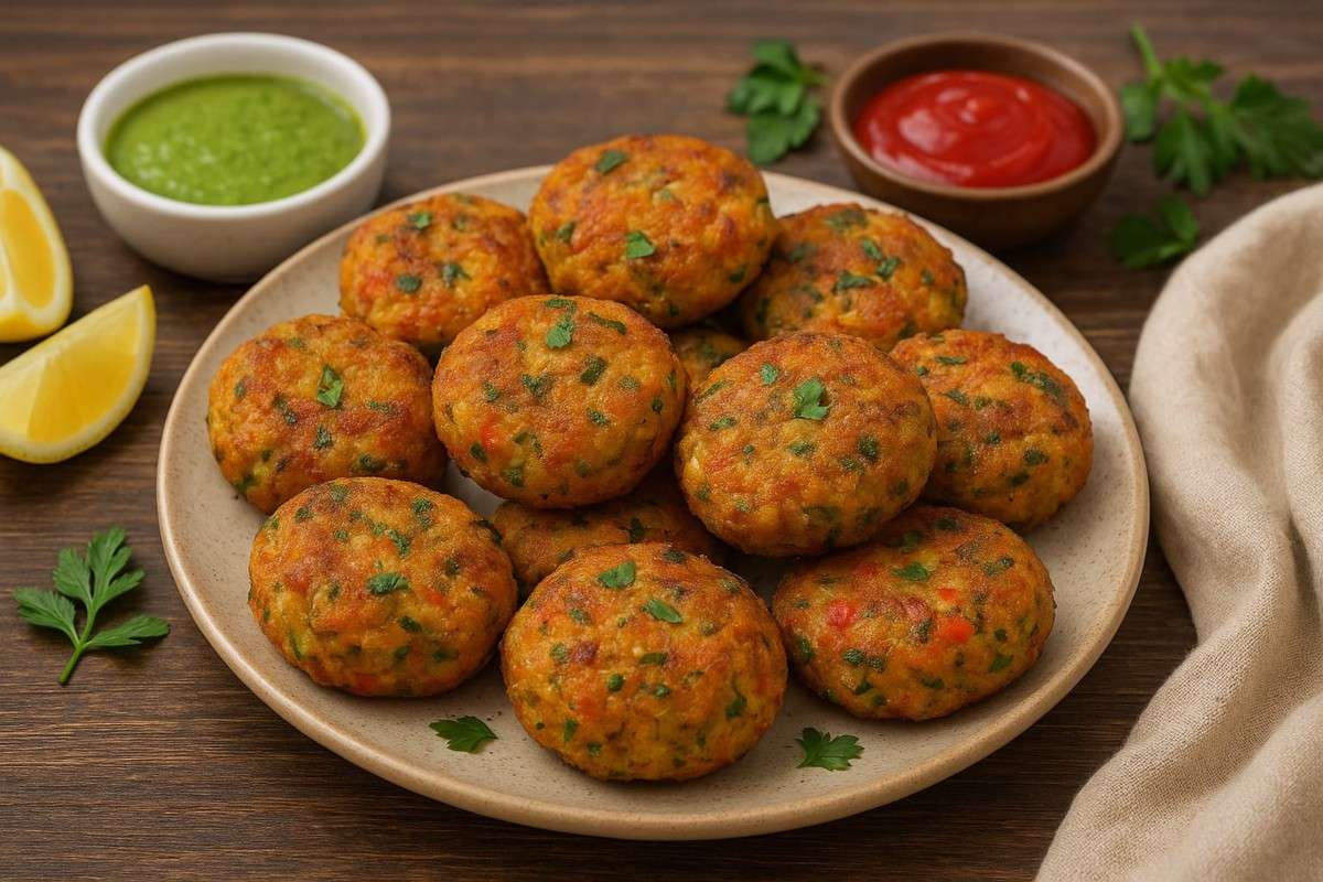 poha veg bites recipe