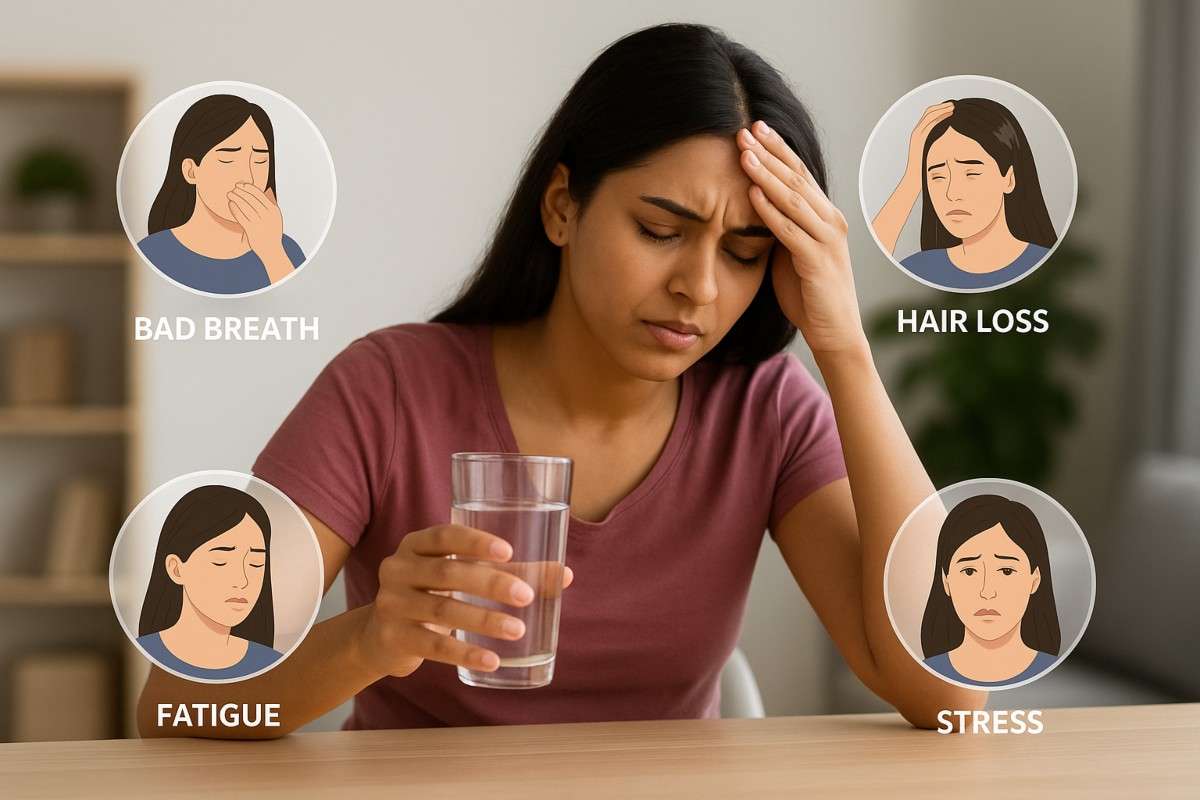 symptoms of dehydration