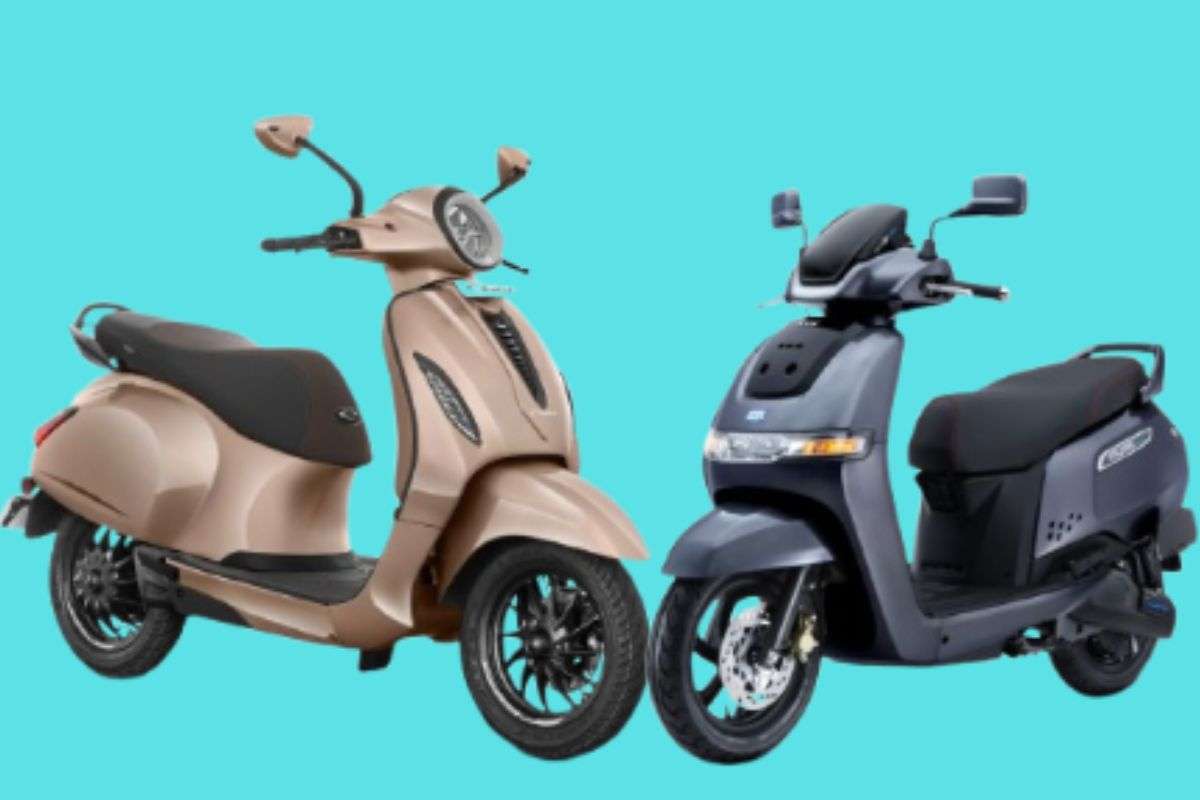 tvs iqube vs bajaj chetak electric scooter