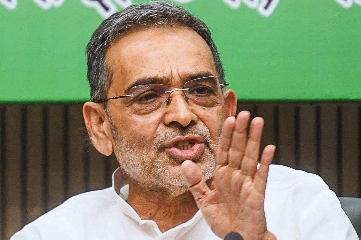 upendra kushwaha news| Upendra Kushwaha responds to critics in a poetic style after his son was appointed minister.