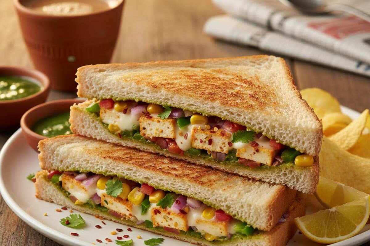 veg cheese sandwich