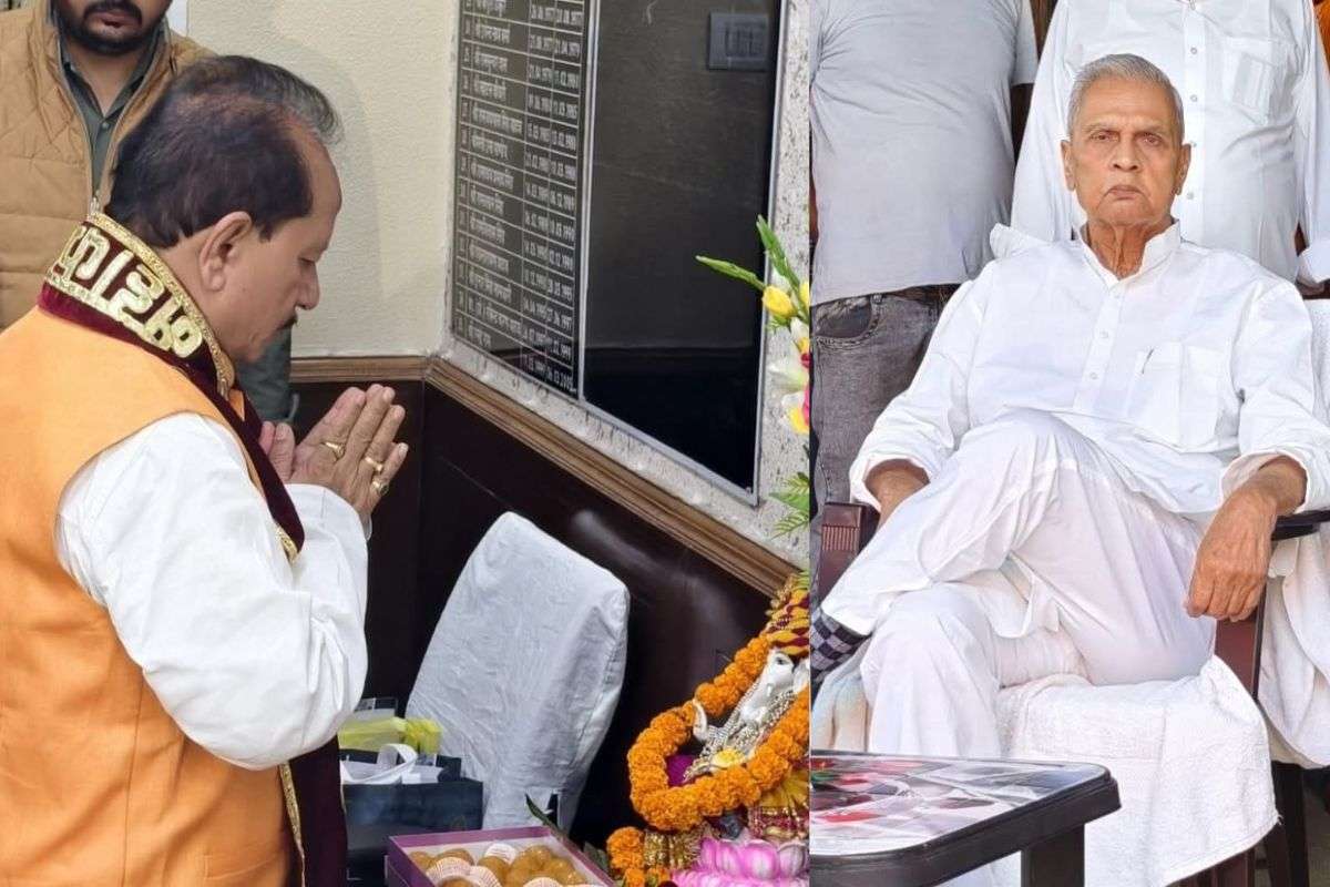 vijay sinha and vijendra yadav| Vijay Sinha challenged criminals as soon as he assumed charge of the ministry.