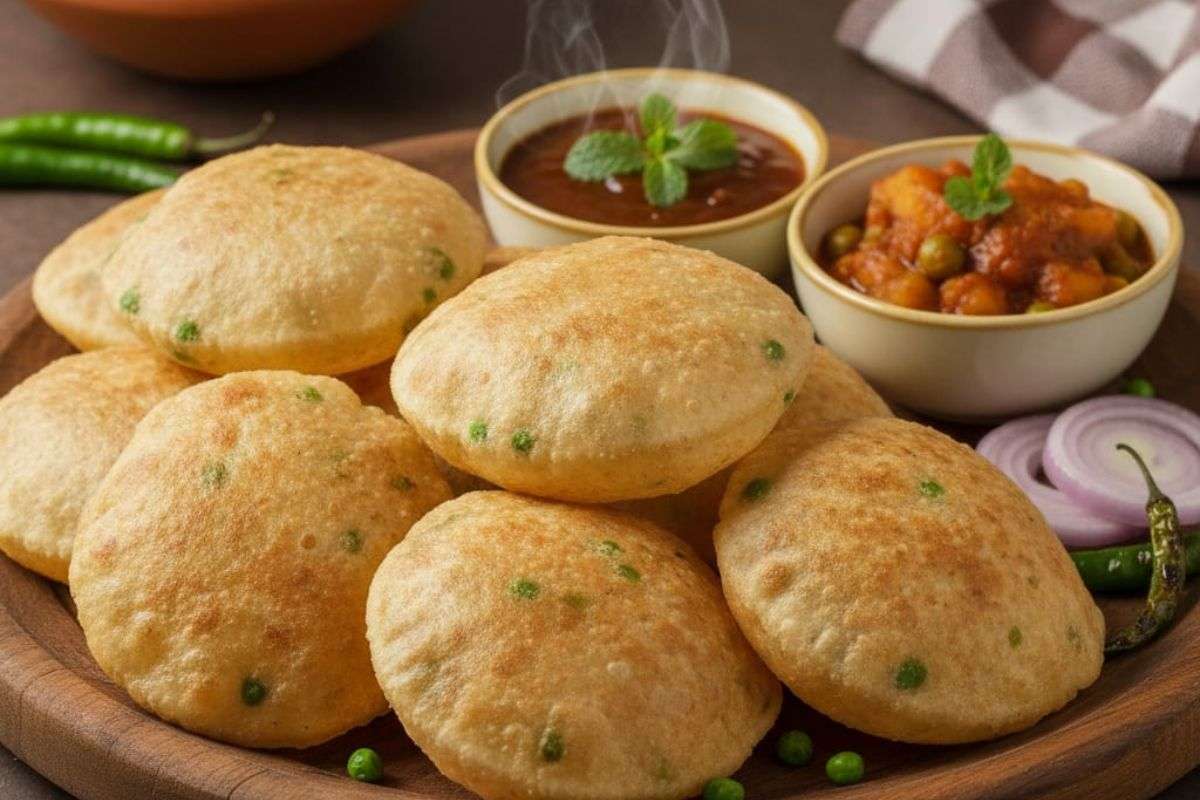 winter special aloo puri