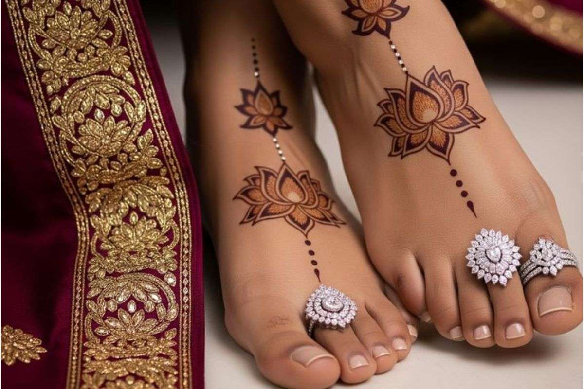 Foot Mehndi Design 2026:पैरों में लगाए लेटेस्ट और सिंपल मेहंदी डिजाइन 6 %E0%A4%9C%E0%A5%8D%E0%A4%B5%E0%A5%87%E0%A4%B2%E0%A4%B0%E0%A5%80 %E0%A4%Ae%E0%A5%87%E0%A4%B9%E0%A4%82%E0%A4%A6%E0%A5%80 %E0%A4%A1%E0%A4%Bf%E0%A4%9C%E0%A4%Be%E0%A4%87%E0%A4%A8