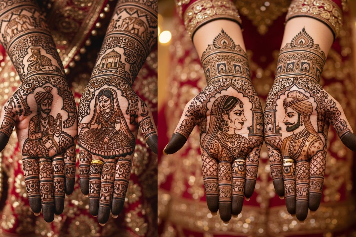 AI Bridal Mehndi Designs