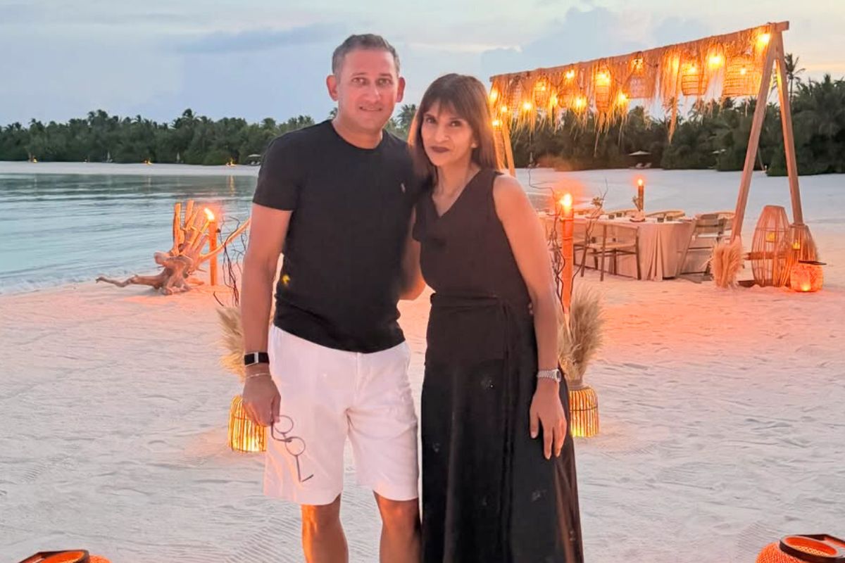 Ajit Agarkar Birthday Post Shared by Fatema Agarkar