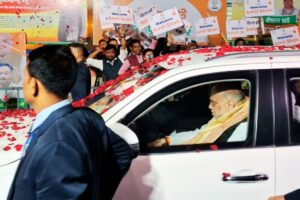 अमित शाह कोलकाता पहुंचे, बंगाल चुनाव 2026 पर 3 दिन तक करेंगे मंथन