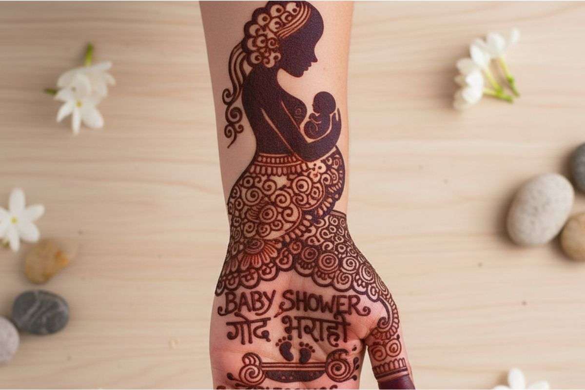 Baby Shower Mehendi Designs 2025 2