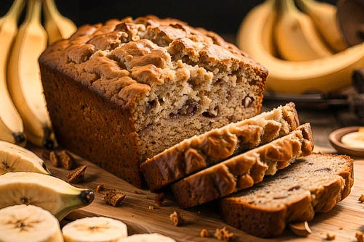 Banana Bread Recipe: घर पर बनाएं सॉफ्ट और हेल्दी बनाना ब्रेड रेसिपी 1 Banana Bread Recipe In Hindi