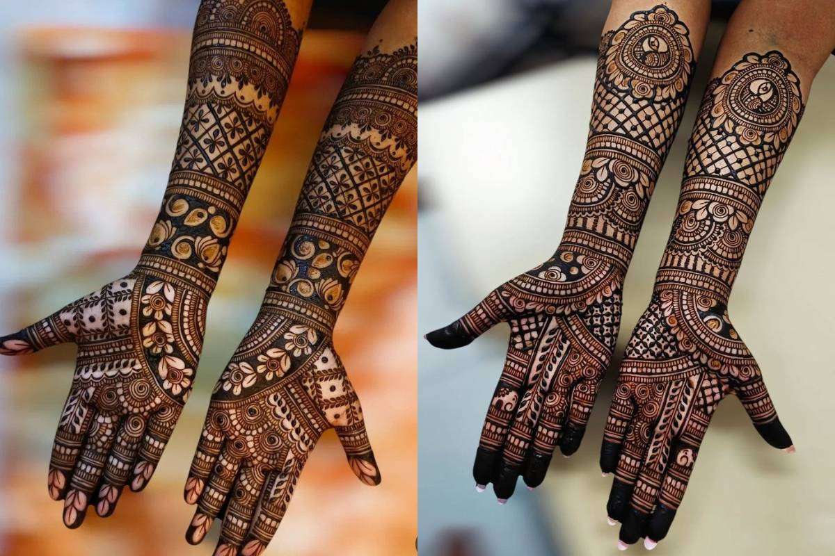 Baraat Theme Bridal Mehndi