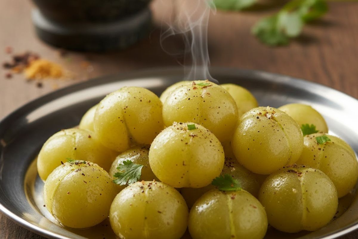 Benefits of eating steamed amla
