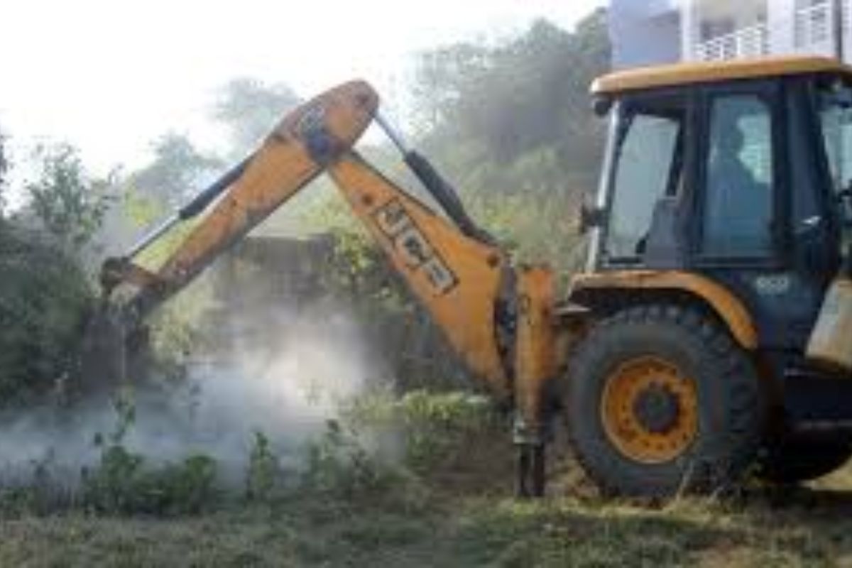 Bihar Bulldozer Action