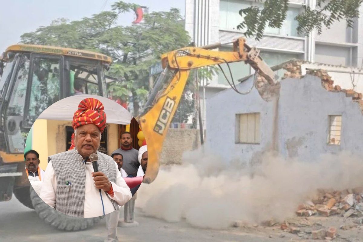 Bihar Minister Shrawan Kumar on Bulldozer Action