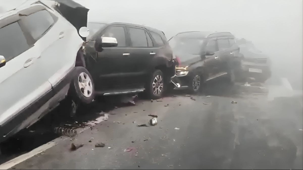 Bihar Dense Fog Accident