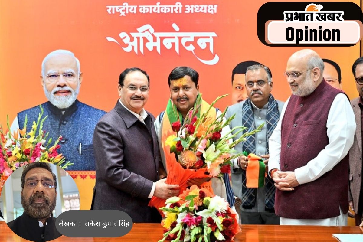 Bjp Presient Nitin Nabin