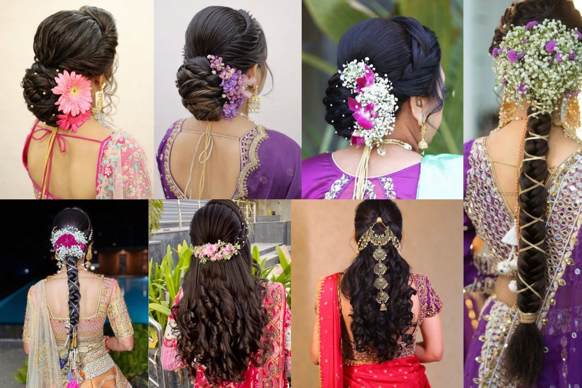 Bridal hairstyle ideas for wavy hair