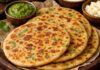 Broccoli Paneer Paratha