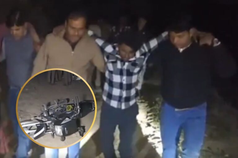 UP Encounter : पुलिस ने मारी गोली, लंगड़ाने लगा अपराधी, देखें वीडियो