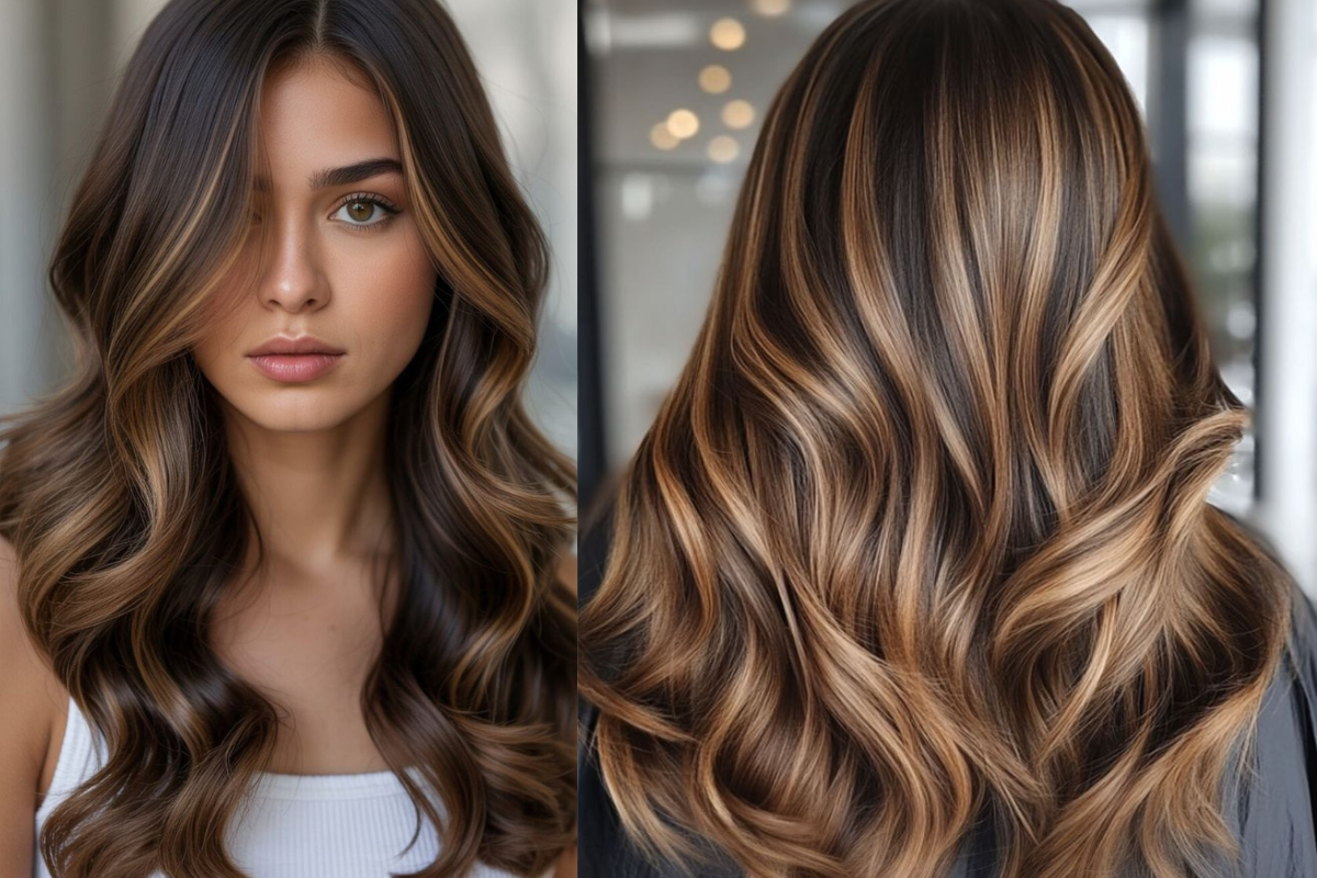 Trending Hair Colors: अपने लुक को दें नया और स्टाइलिश टच, देखें सबसे पॉपुलर हेयर कलर ट्रेंड्स 2 Caramel Highlights