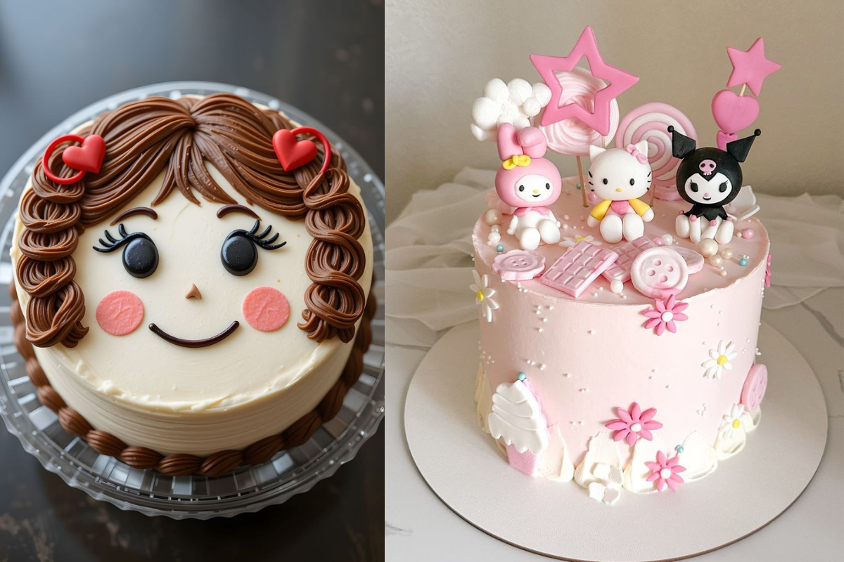 Cartoon Cute Cake Designs