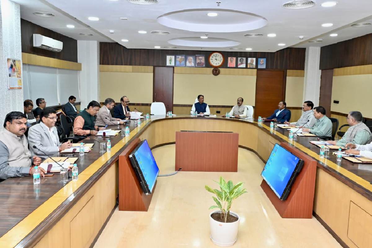 Chhattisgarh Cabinet Meeting