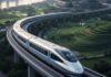 China Built World Fastest Train / Ai Image