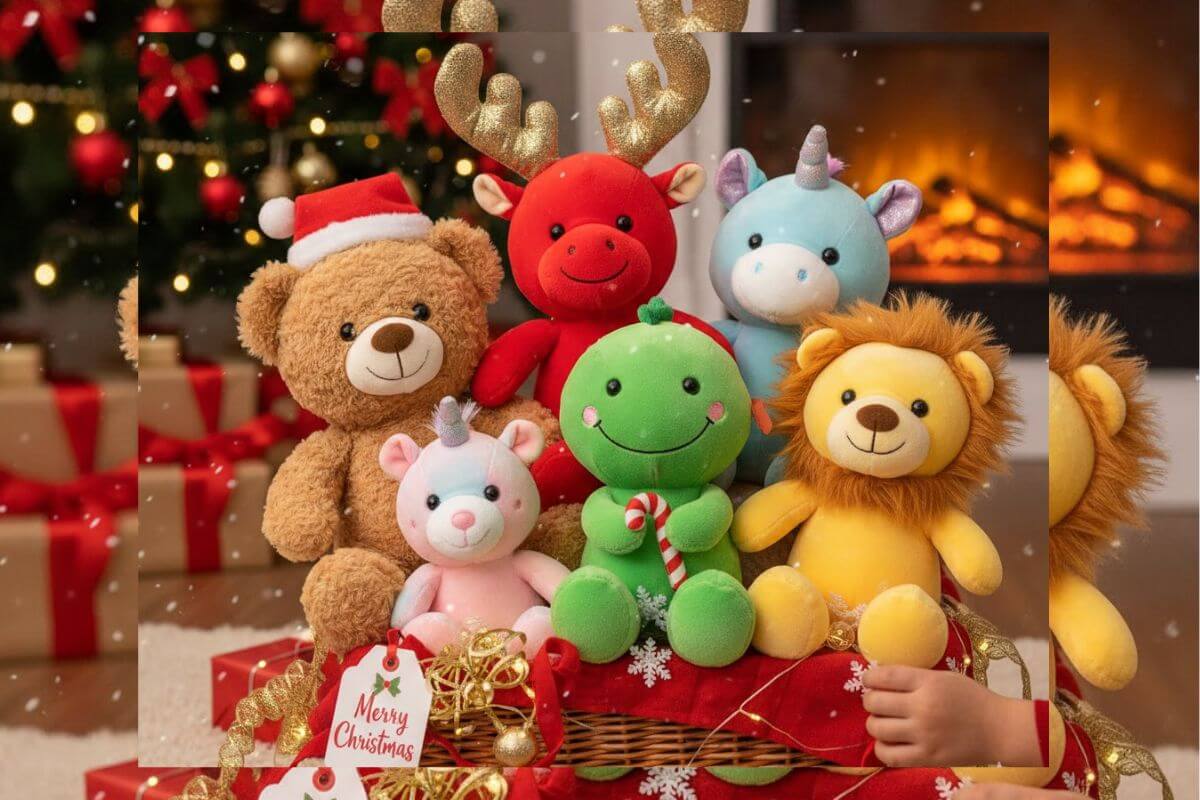 Christmas Gift Ideas For Kids: क्रिसमस पर खुशी से झूम उठेंगे बच्चे, यहां से चुन लें बच्चों के लिए बेस्ट गिफ्ट आइडियाज 1 Soft Toys Gift Ideas For Kids