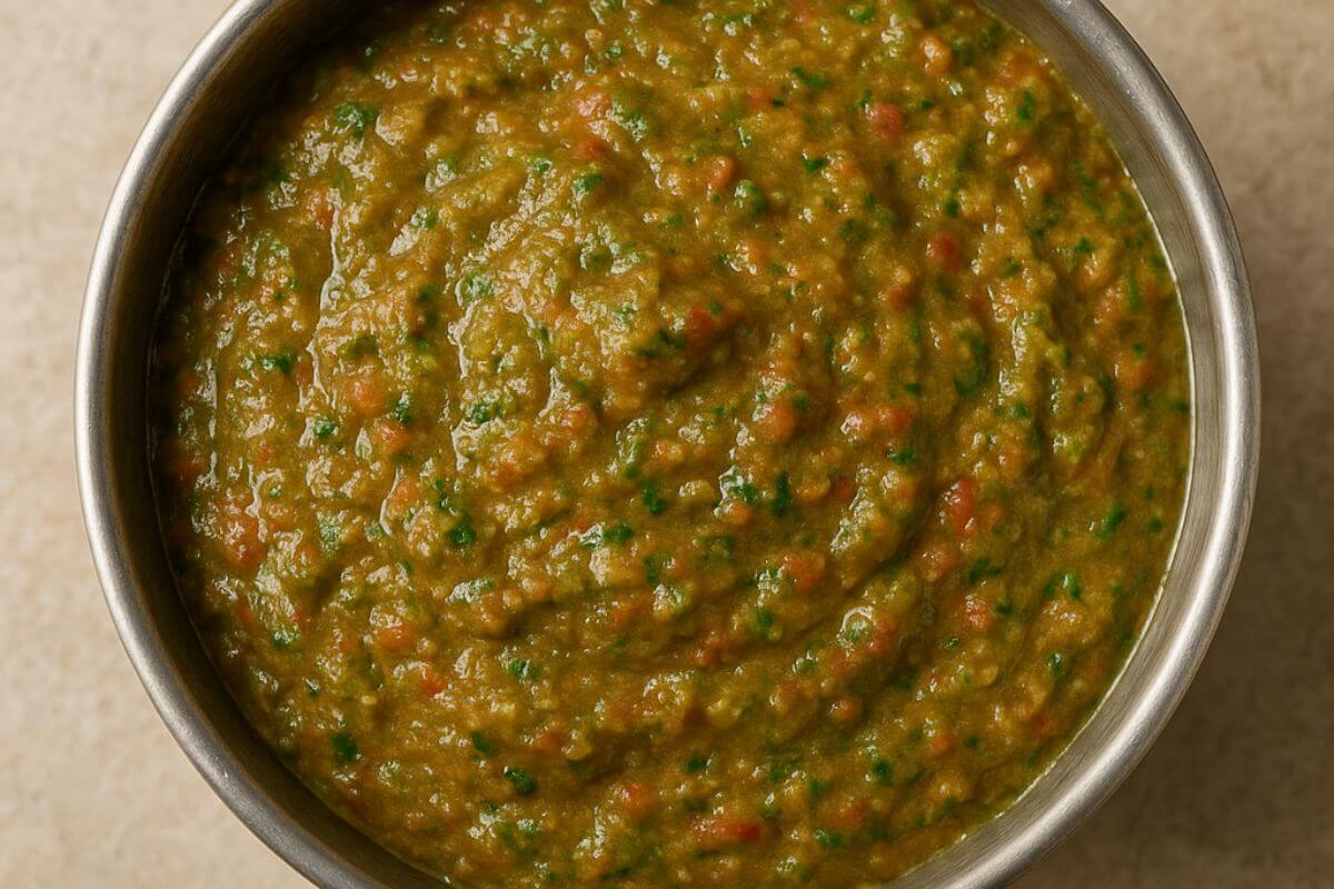 Coriander Tomato Chutney