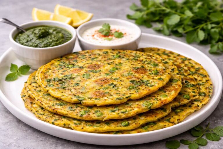 Corn Flour Methi Chilla: नाश्ते में झटपट बनाएं कॉर्न फ्लोर मेथी चीला, खाने में लगेगा बहुत टेस्टी 