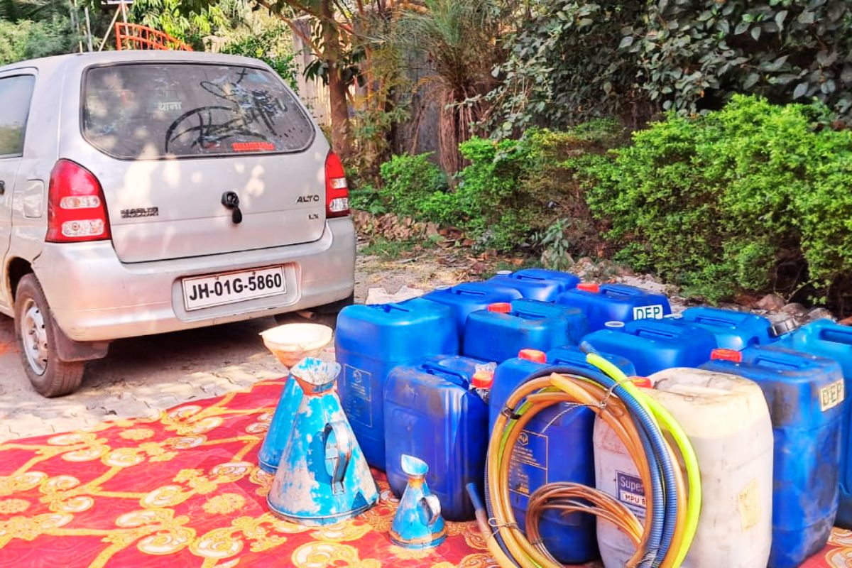 Crime News Ramgarh Jharkhand Diesel Theft