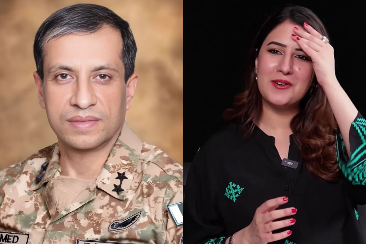 DG ISPR blinks eye to female journalist