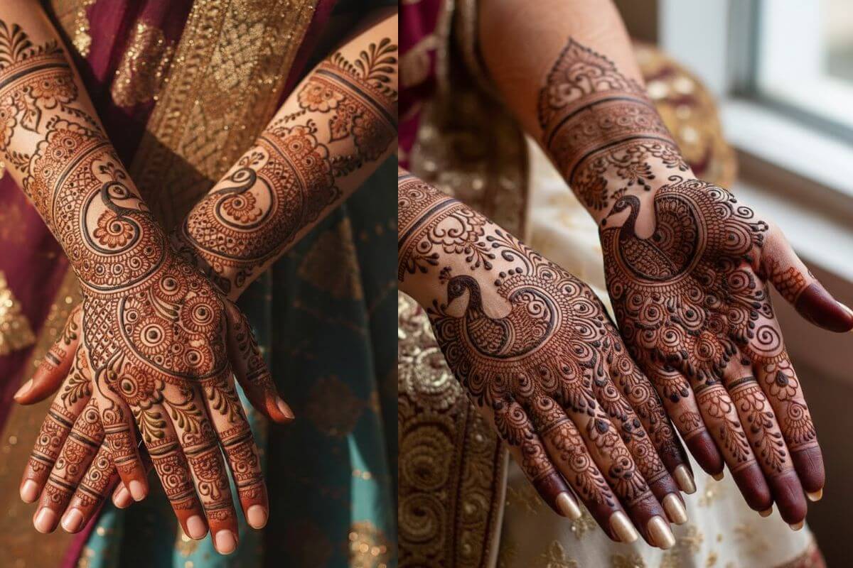 Peacock Mehndi Design 