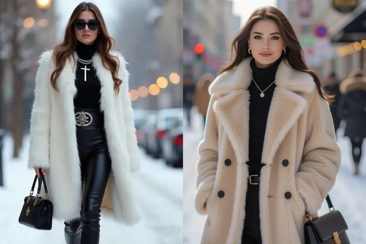 Faux Fur Coat