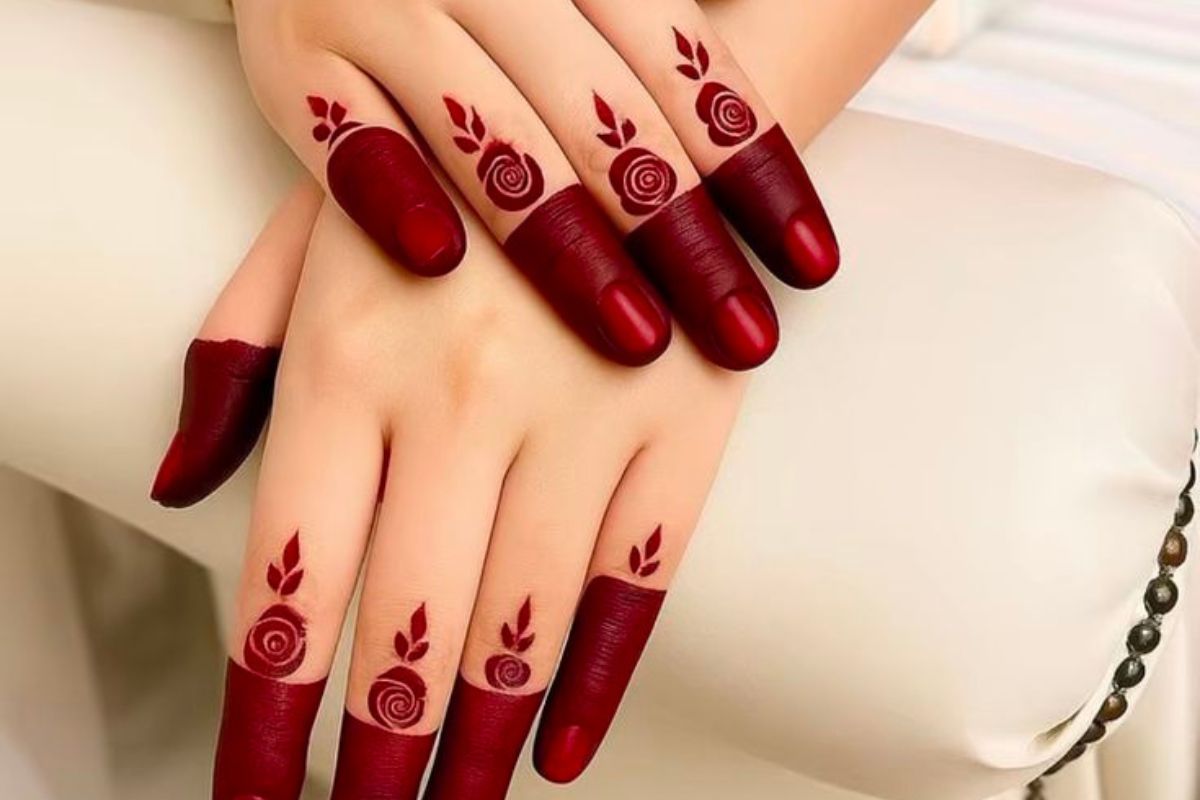 Simple Arabic Mehndi Designs: हाथों की खूबसूरती बढ़ाने वाले लेटेस्ट सिंपल अरेबिक मेहंदी डिजाइन्स 6 Finger Tip And Border Designs