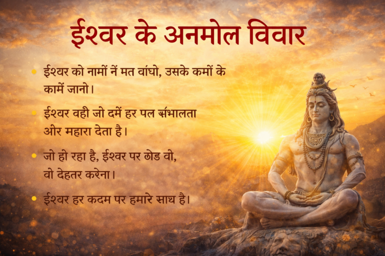 God Quotes: अगर जीवन में सुकून, विश्वास और सकारात्मकता चाहिए तो पढ़ें ये 10 ईश्वर के अनमोल विचार