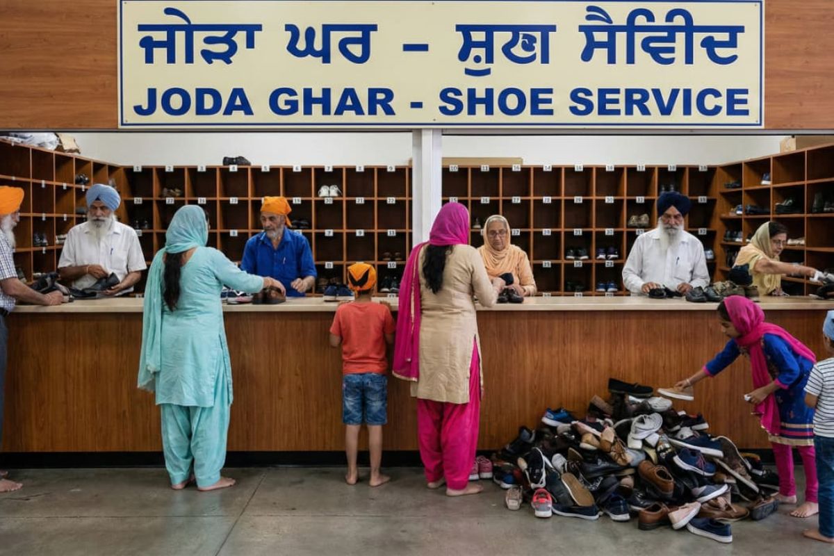 Gurudwara Shoe Service benefits