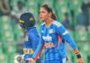 Harmanpreet Kaur got Angry during Live Match