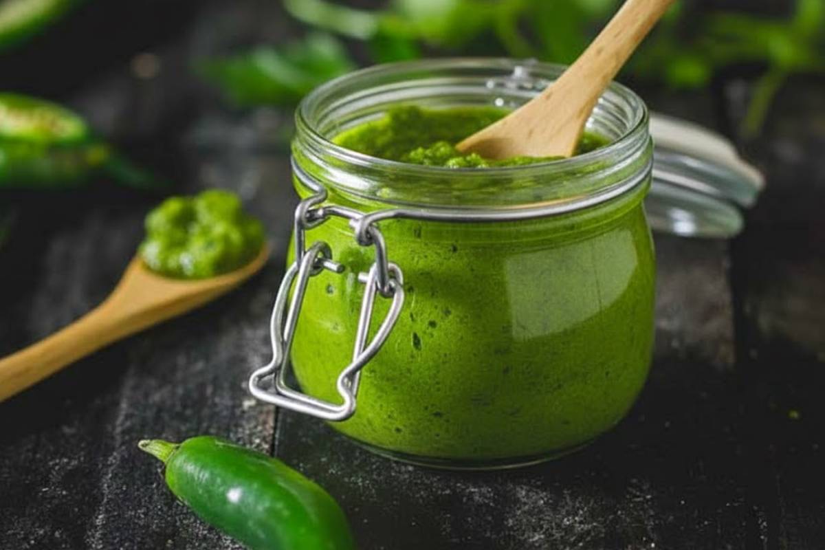 How to Make Homemade Green Chilli Sauce