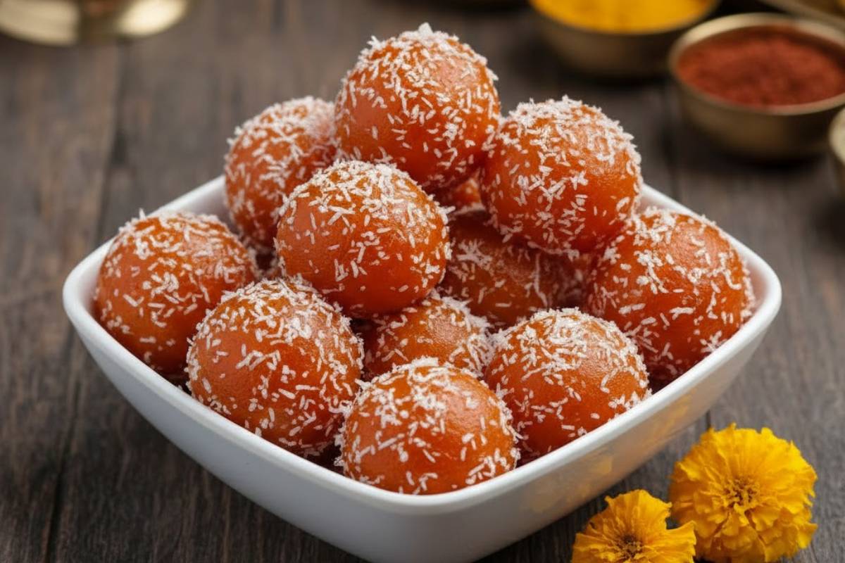 Carrot Gulab Jamun Recipe