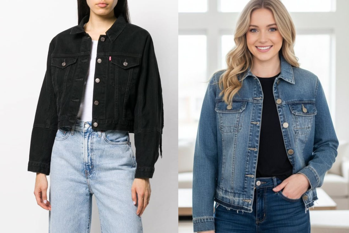 Ladies Jacket Styles: विंटर वार्डरोब को बनाएं ट्रेंडी और स्मार्ट, देखें लेडीज के लिए लेटेस्ट और आकर्षक जैकेट स्टाइल्स 2 Latest Denim Jacket Style For Girls