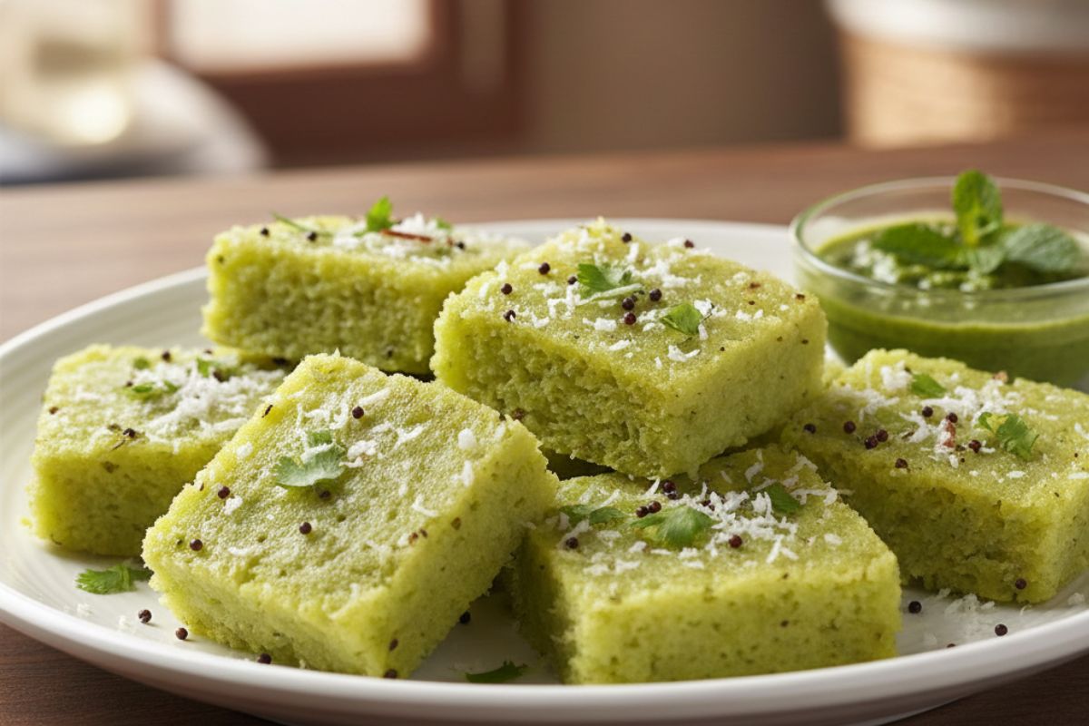 Lauki Dhokla Recipe